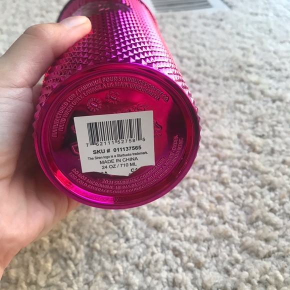 Brand New Stanley Pink Parade & Starbucks Pink Studded Tumblers - Picture 5 of 7